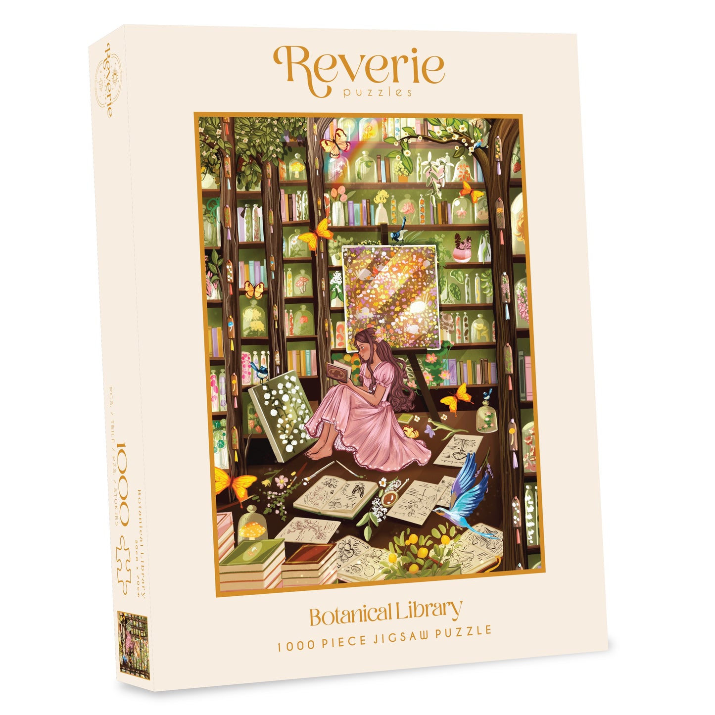 Reverie — Botanical Library 1000 Piece Puzzle
