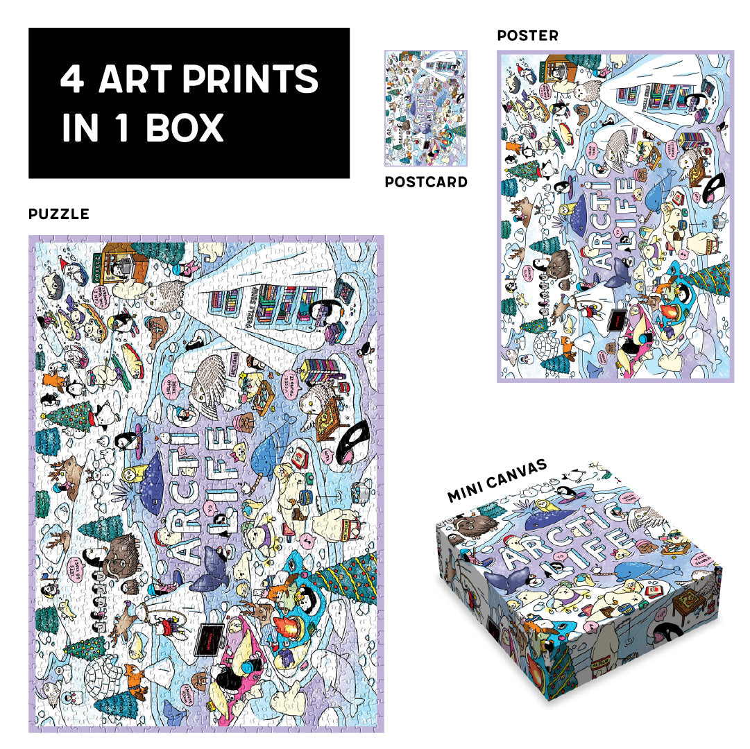 Soonness - Arctic Life 1000 Piece
