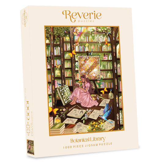 Reverie — Botanical Library 1000 Piece Puzzle