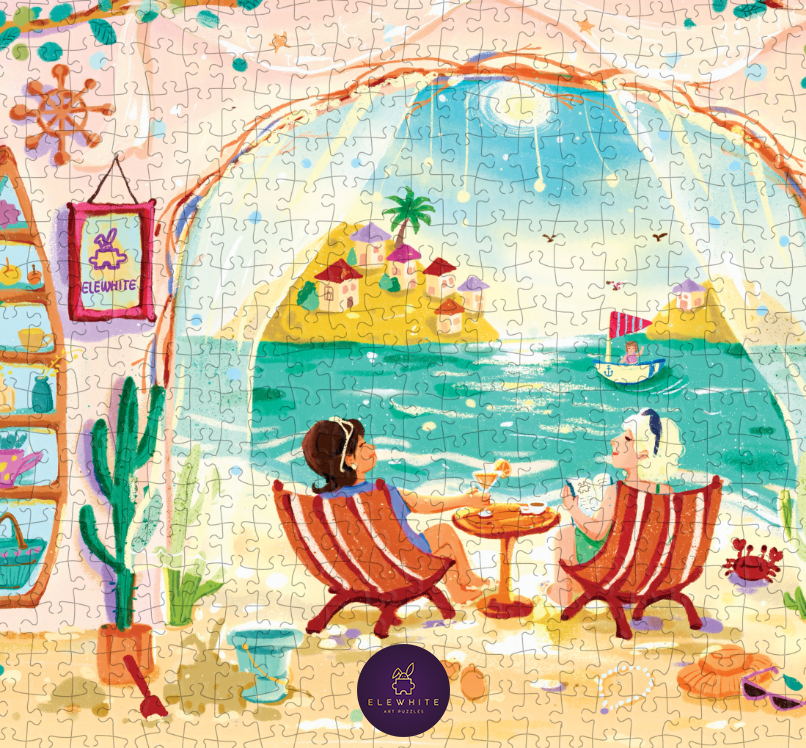 Elewhite - Coastal Daydream 1000 Piece
