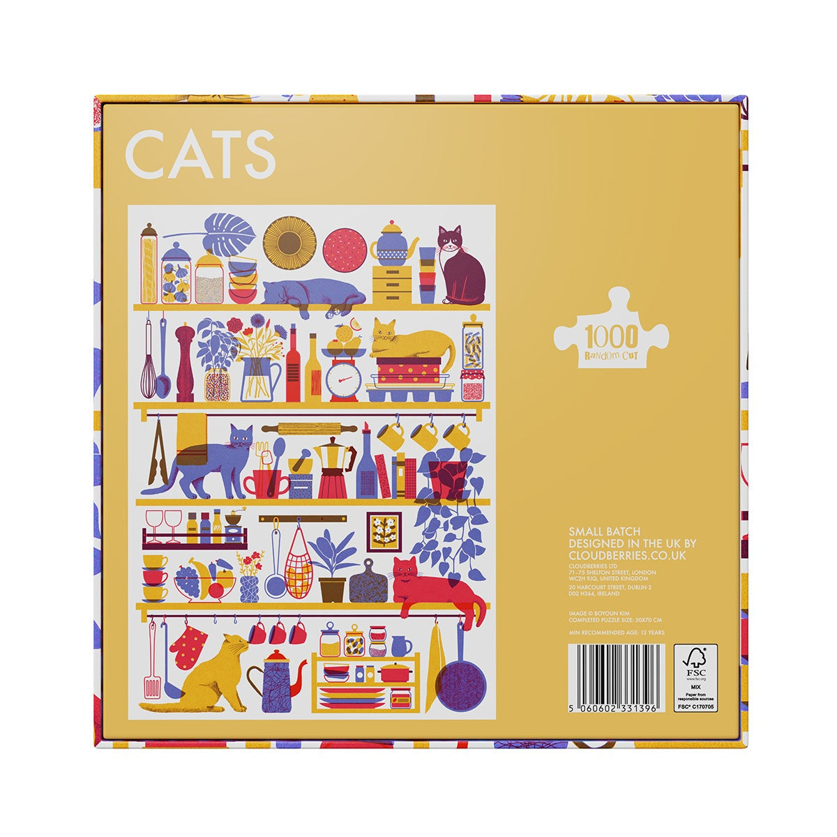 Cloudberries — Cats 1000 Piece (Small Batch)