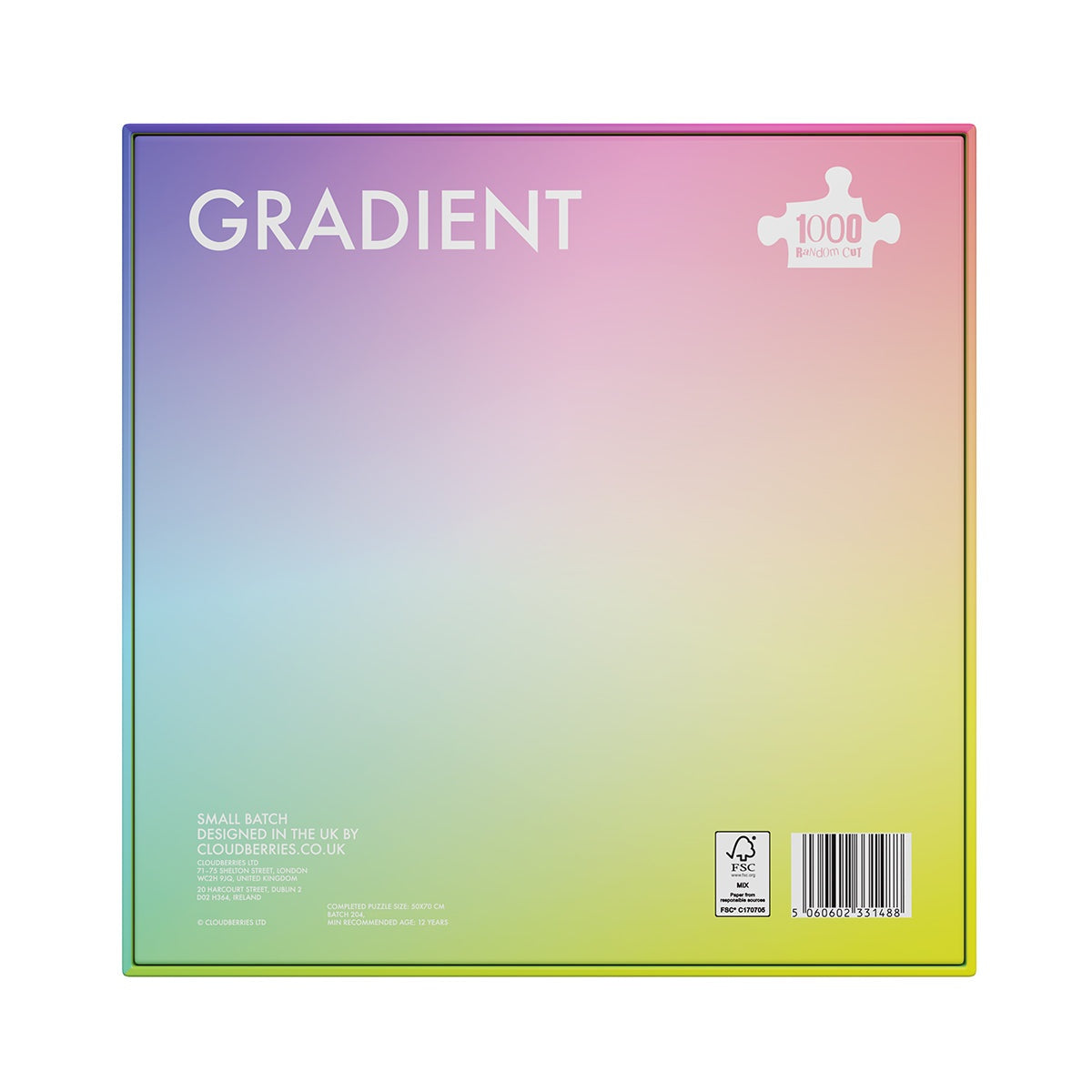 Cloudberries — Gradient  1000 Piece (Small Batch)