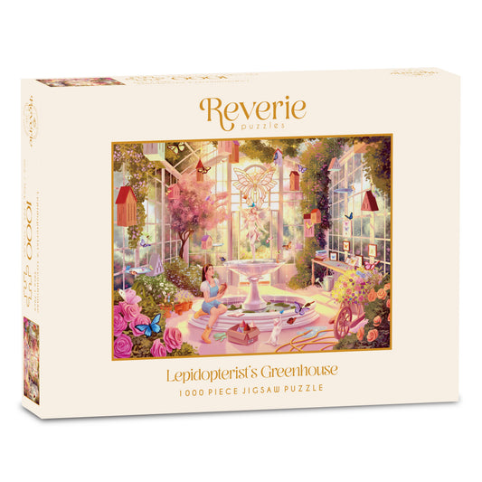 Reverie — Lepidopterist's Greenhouse 1000 Piece Puzzle