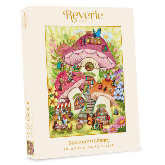 Reverie — Mushroom Library 1000 Piece Puzzle