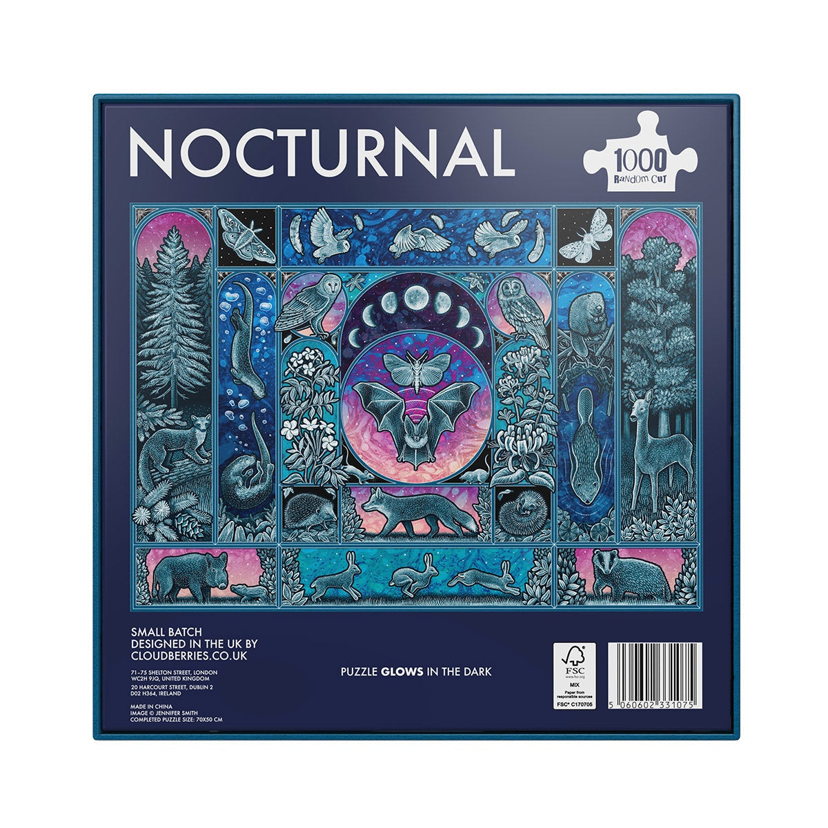 Cloudberries — Nocturnal (Glow in the Dark)  1000 Piece (Small Batch)