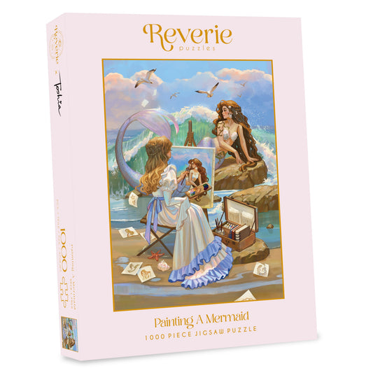 Reverie — Painting a Mermaid 1000 Piece Puzzle