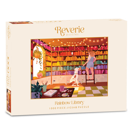 Reverie — Rainbow Library 1000 Piece Puzzle