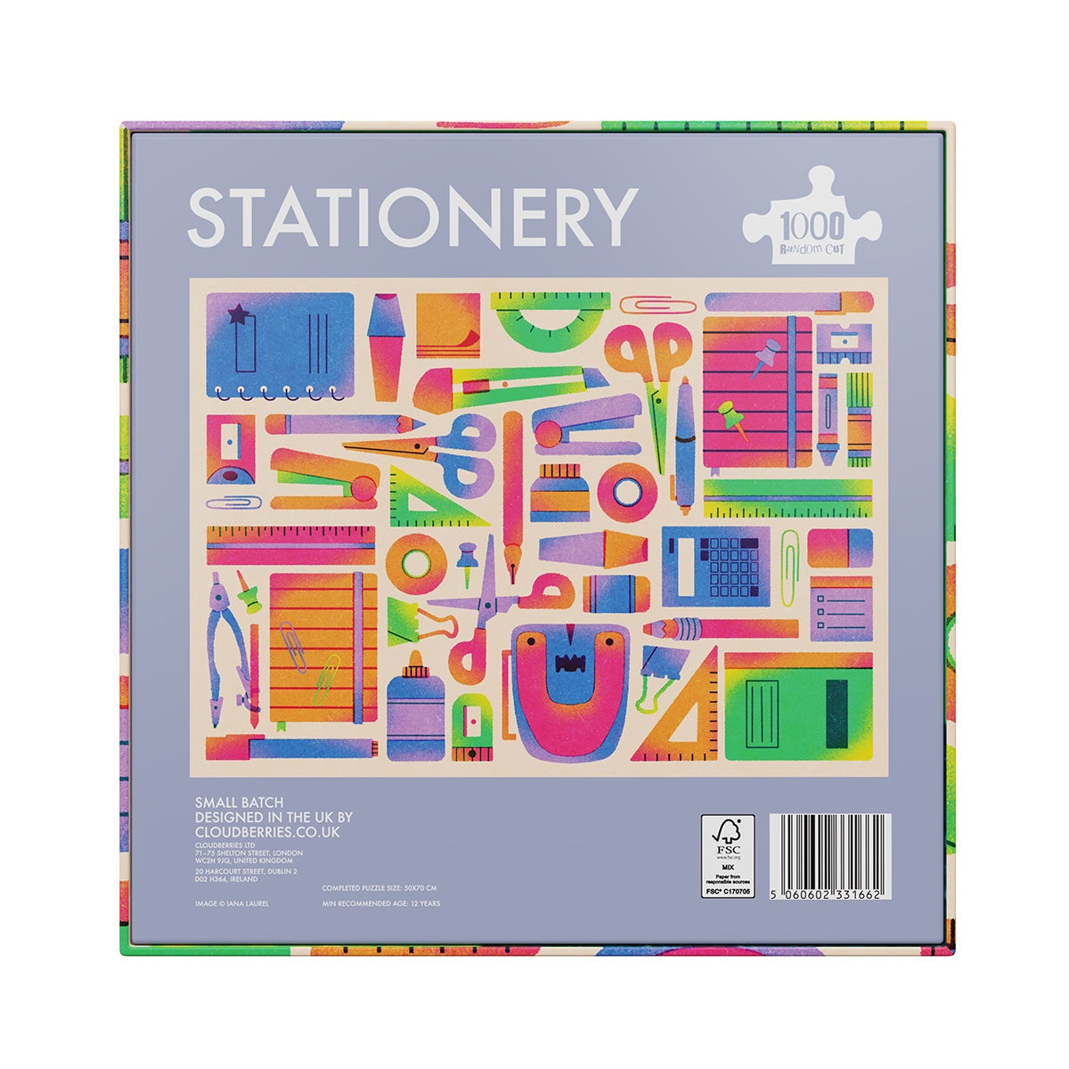 Cloudberries — Stationery 1000 Piece (Small Batch)