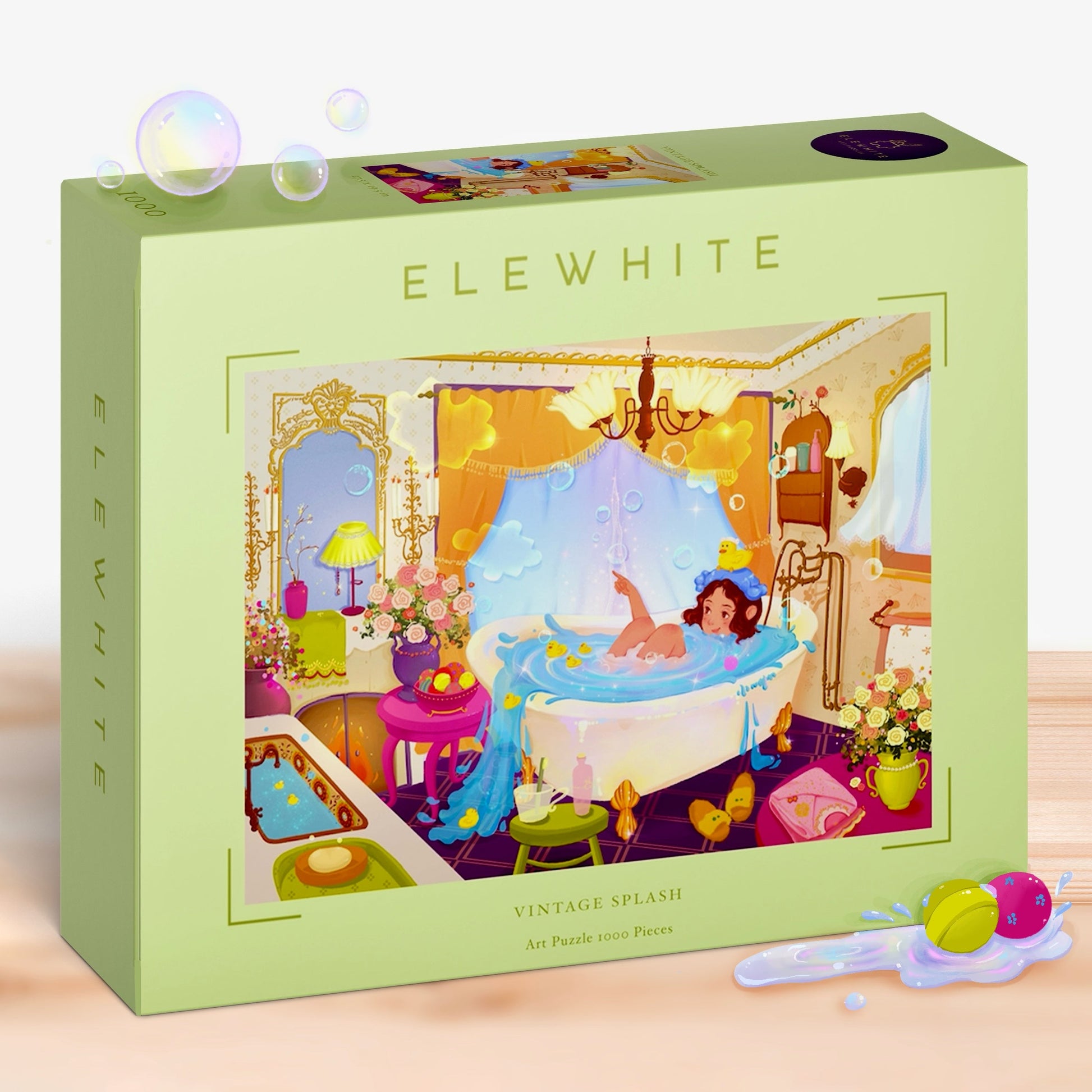 Elewhite - Vintage Splash 1000 Piece